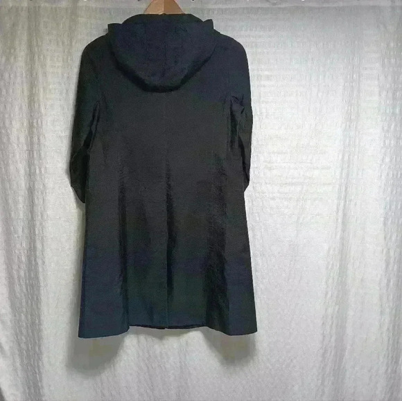 Eileen Fisher  3/4 Length Hooded Jacket. Ladies Size pp (2-4) - Picture 2 of 7